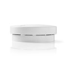 Füstjelző | Elemes Áramellátás | Akkumulátor üzemidő: 1 év | EN 14604 | Teszt gombbal | 85 dB | ABS | Fehér