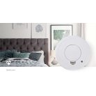 Füstjelző | Elemes Áramellátás | Akkumulátor üzemidő: 1 év | EN 14604 | Szünet gombbal | Teszt gombbal | 85 dB | ABS | Fehér