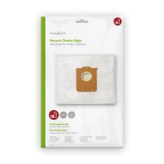   Porszívó Porzsák | 10 db | Szintetikus | Legtöbb értékesített: Philips / Electrolux | Fehér