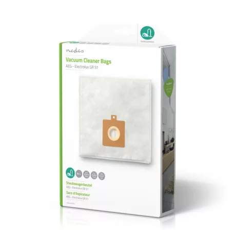 Porszívó Porzsák | 4 db | Szintetikus | Legtöbb értékesített: AEG / Electrolux | Fehér
