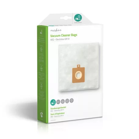 Porszívó Porzsák | 4 db | Szintetikus | Legtöbb értékesített: AEG / Electrolux | Fehér