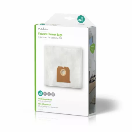 Porszívó Porzsák | 4 db | Szintetikus | Legtöbb értékesített: Electrolux | Fehér