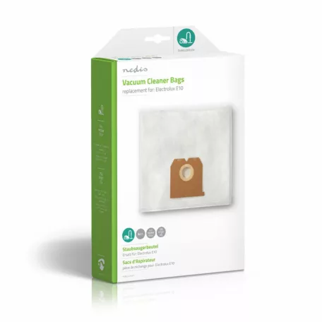 Porszívó Porzsák | 4 db | Szintetikus | Legtöbb értékesített: Electrolux | Fehér