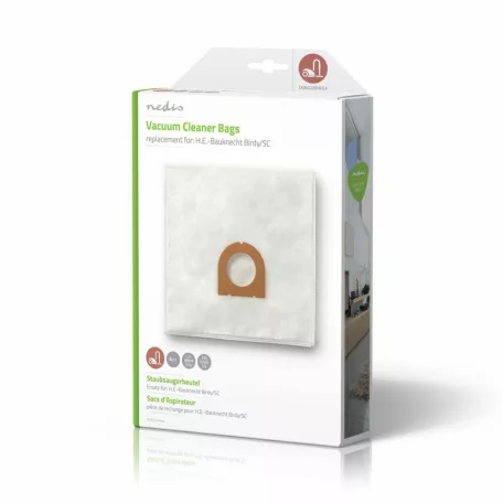 Porszívó Porzsák | 4 db | Szintetikus | Legtöbb értékesített: H.E.-Bauknecht Birdy/SC | Fehér