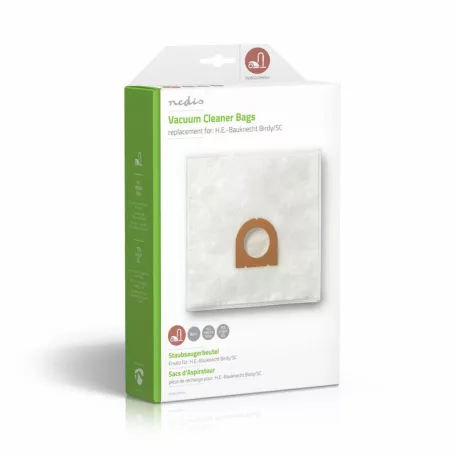 Porszívó Porzsák | 4 db | Szintetikus | Legtöbb értékesített: H.E.-Bauknecht Birdy/SC | Fehér