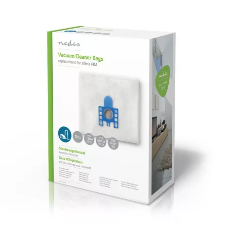 Porszívó Porzsák | 12 db | Szintetikus | Legtöbb értékesített: Miele | Fehér