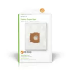 Porszívó Porzsák | 4 db | Szintetikus | Legtöbb értékesített: Moulinex Powerclean | Fehér