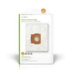   Porszívó Porzsák | 4 db | Szintetikus | Legtöbb értékesített: Moulinex Powerclean | Fehér