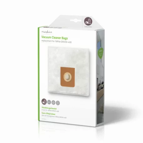 Porszívó Porzsák | 4 db | Szintetikus | Legtöbb értékesített: Nilfisk | Fehér