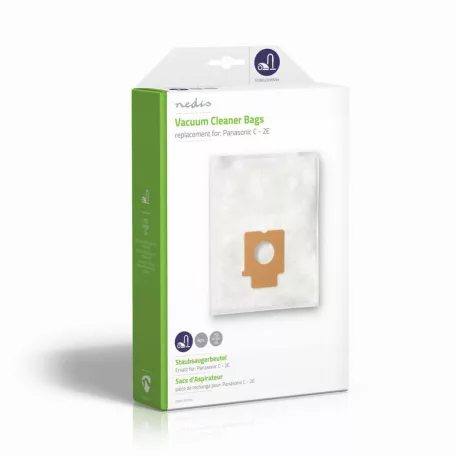 Porszívó Porzsák | 4 db | Szintetikus | Legtöbb értékesített: Panasonic C - 2E | Fehér