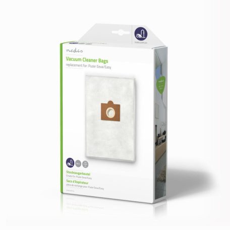 Porszívó Porzsák | 4 db | Szintetikus | Legtöbb értékesített: Puzer Eeva/Easy | Fehér