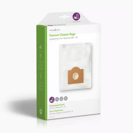 Porszívó Porzsák | 4 db | Szintetikus | Legtöbb értékesített: Rowenta RB - RS | Fehér