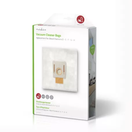 Porszívó Porzsák | 4 db | Szintetikus | Legtöbb értékesített: Bosch / Siemens | Fehér