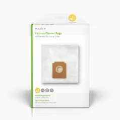   Porszívó Porzsák | 4 db | Szintetikus | Legtöbb értékesített: Tristar JC861 | Fehér