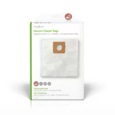   Porszívó Porzsák | 4 db | Szintetikus | Legtöbb értékesített: H.E. - Goldstar - LG Sweefty/Dino/TB33 | Fehér