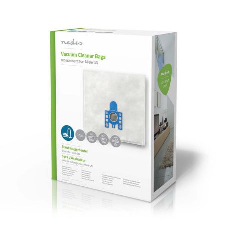 Porszívó Porzsák | 12 db | Szintetikus | Legtöbb értékesített: Miele | Fehér