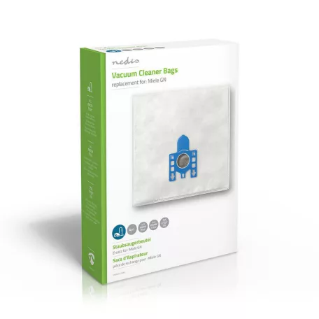 Porszívó Porzsák | 4 db | Szintetikus | Legtöbb értékesített: Miele | Fehér