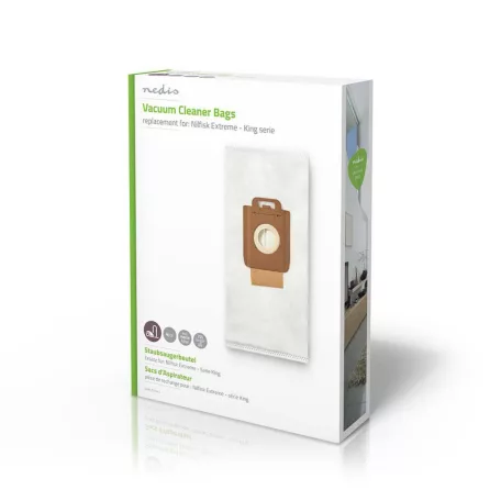 Porszívó Porzsák | 4 db | Szintetikus | Legtöbb értékesített: Nilfisk | Fehér