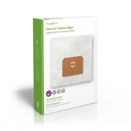 Porszívó Porzsák | 4 db | Szintetikus | Legtöbb értékesített: Rowenta Dymbo | Fehér