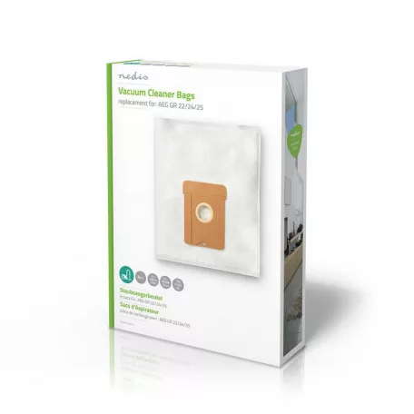 Porszívó Porzsák | 4 db | Szintetikus | Legtöbb értékesített: AEG | Fehér