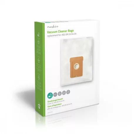 Porszívó Porzsák | 4 db | Szintetikus | Legtöbb értékesített: AEG | Fehér