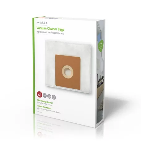 Porszívó Porzsák | 4 db | Szintetikus | Legtöbb értékesített: Philips | Fehér