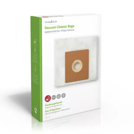 Porszívó Porzsák | 4 db | Szintetikus | Legtöbb értékesített: Philips | Fehér