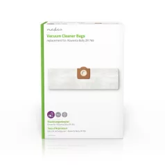   Porszívó Porzsák | 4 db | Szintetikus | Legtöbb értékesített: Rowenta Bully ZR 765 | Fehér