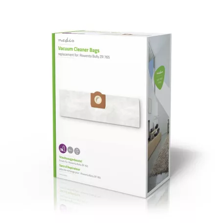 Porszívó Porzsák | 4 db | Szintetikus | Legtöbb értékesített: Rowenta Bully ZR 765 | Fehér