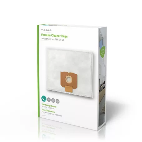 Porszívó Porzsák | 4 db | Szintetikus | Legtöbb értékesített: AEG | Fehér