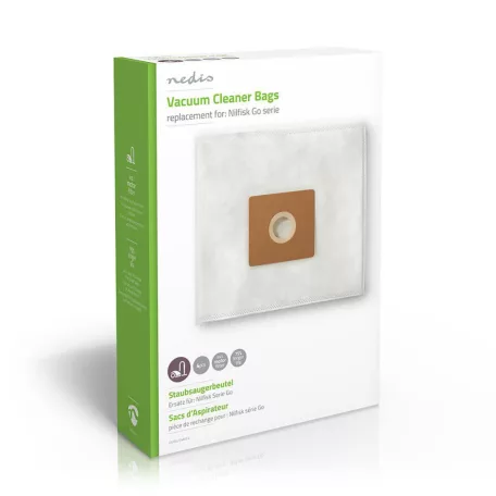 Porszívó Porzsák | 4 db | Szintetikus | Legtöbb értékesített: Nilfisk | Fehér