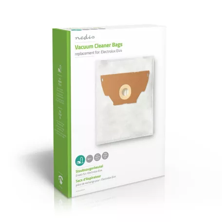 Porszívó Porzsák | 4 db | Szintetikus | Legtöbb értékesített: Electrolux | Fehér