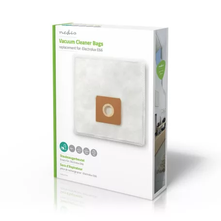 Porszívó Porzsák | 4 db | Szintetikus | Legtöbb értékesített: Electrolux | Fehér