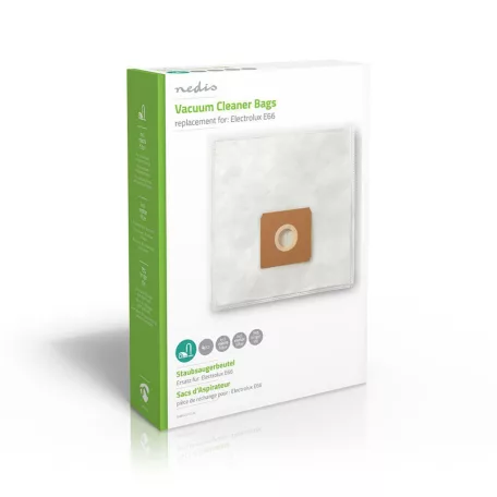 Porszívó Porzsák | 4 db | Szintetikus | Legtöbb értékesített: Electrolux | Fehér