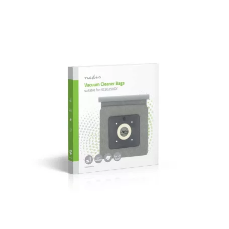 Porszívó Porzsák | 1 db | Szövet | Legtöbb értékesített: Nedis® VCBG250GY | Fehér