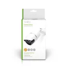 Biztonsági Kamera Utánzat | Golyó | IP44 | Elemes Áramellátás | Kültéri | Fali tartóval együtt | Fehér