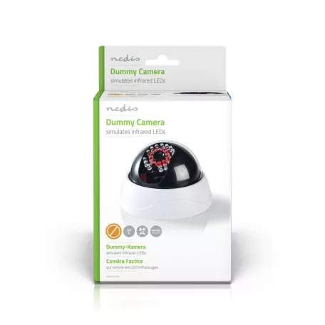 Biztonsági Kamera Utánzat | Kúp | Elemes Áramellátás | Beltéri | Fehér