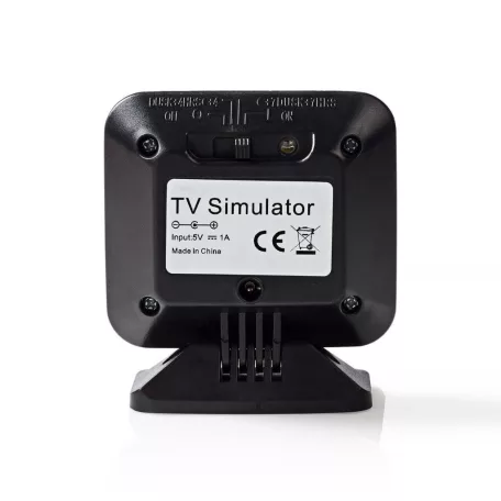TV-szimulátor | USB-áramellátású | Beltéri | Fekete