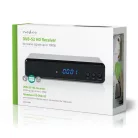 DVB-S2 Receiver | Free To Air (FTA) | 720p / 1080p | H.265 | 1000 Csatorna | Személyes videó felvevő (PVR) | Szülői felügyelet | Elektronikus műsor újság | Távvezérelt | Fekete