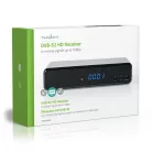 DVB-S2 Receiver | Free To Air (FTA) | 720p / 1080p | H.265 | 1000 Csatorna | Személyes videó felvevő (PVR) | Szülői felügyelet | Elektronikus műsor újság | Távvezérelt | Fekete