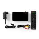 DVB-S2 Receiver | Free To Air (FTA) | 720p / 1080p | H.265 | 1000 Csatorna | Személyes videó felvevő (PVR) | Szülői felügyelet | Elektronikus műsor újság | Távvezérelt | Fekete