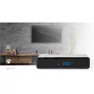 DVB-S2 Receiver | Free To Air (FTA) | 720p / 1080p | H.265 | 1000 Csatorna | Személyes videó felvevő (PVR) | Szülői felügyelet | Elektronikus műsor újság | Távvezérelt | Fekete