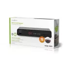 DVB-T2 vevő | Free To Air (FTA) | 480i / 480p / 576i / 576p / 720p / 1080i / 1080p | H.265 | 1000 Csatorna | Szülői felügyelet | Elektronikus műsor újság | Távvezérelt | Fekete