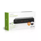 DVB-T2 vevő | Free To Air (FTA) | 480i / 480p / 576i / 576p / 720p / 1080i / 1080p | H.265 | 1000 Csatorna | Szülői felügyelet | Elektronikus műsor újság | Távvezérelt | Fekete