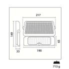 Floodlight DVERSO 5 W 500 lm 4000 K