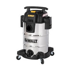   DeWALT DXV30SAPTA száraz-nedves porszívó, rozsdamentes váz, készülékcsatlakozóval, 30 liter, 15 Kpa, 37,8 l/s, 8 tartozék, 1050 W