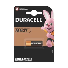   Duracell MN27 10PP040011 alkáli elem, 12 V feszültség, 1db/bliszter