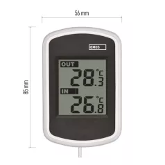 Digitális hőmérő, vezetékes érzékelővel E0041