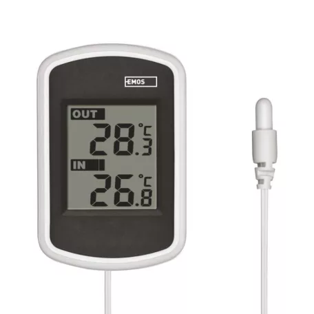 Digitális hőmérő, vezetékes érzékelővel E0041