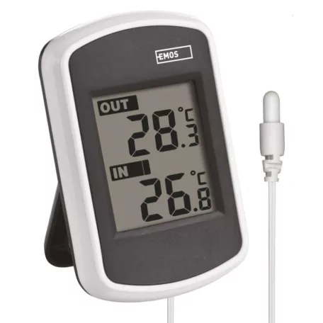 Digitális hőmérő, vezetékes érzékelővel E0041